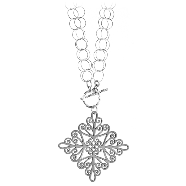 St. Michael's Double Toggle Necklace