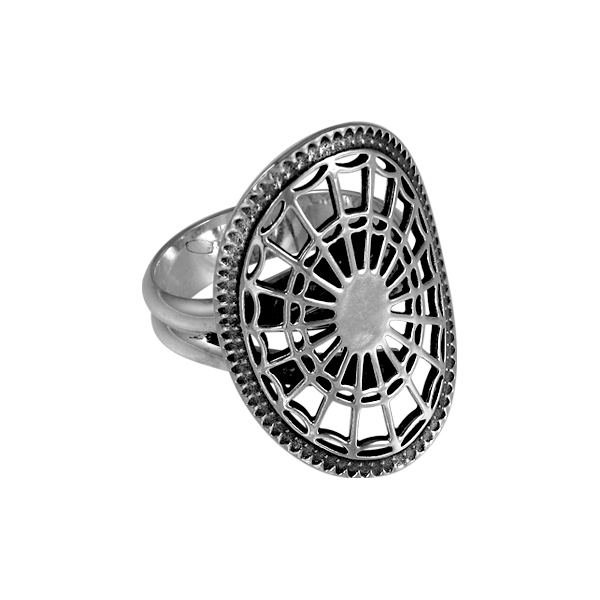Nathaniel Russell Federal Oval Adjustable Ring